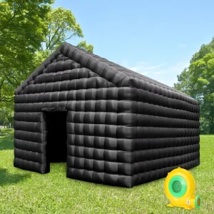 Quick Inflate Inflatable Party Tent with Electric Pump Waterproof Floor Mat for Festivals