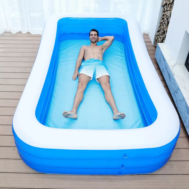 Quick Inflating Inflatable Pool with Pump Eco Friendly Inflatable Kids Swimming Above Ground Heater Indoor