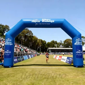 Arcos Infláveis Publicitários à Prova de Água, Rápidos de Inflar e Desinflar, com Tamanho Personalizável para Eventos Desportivos ao Ar Livre