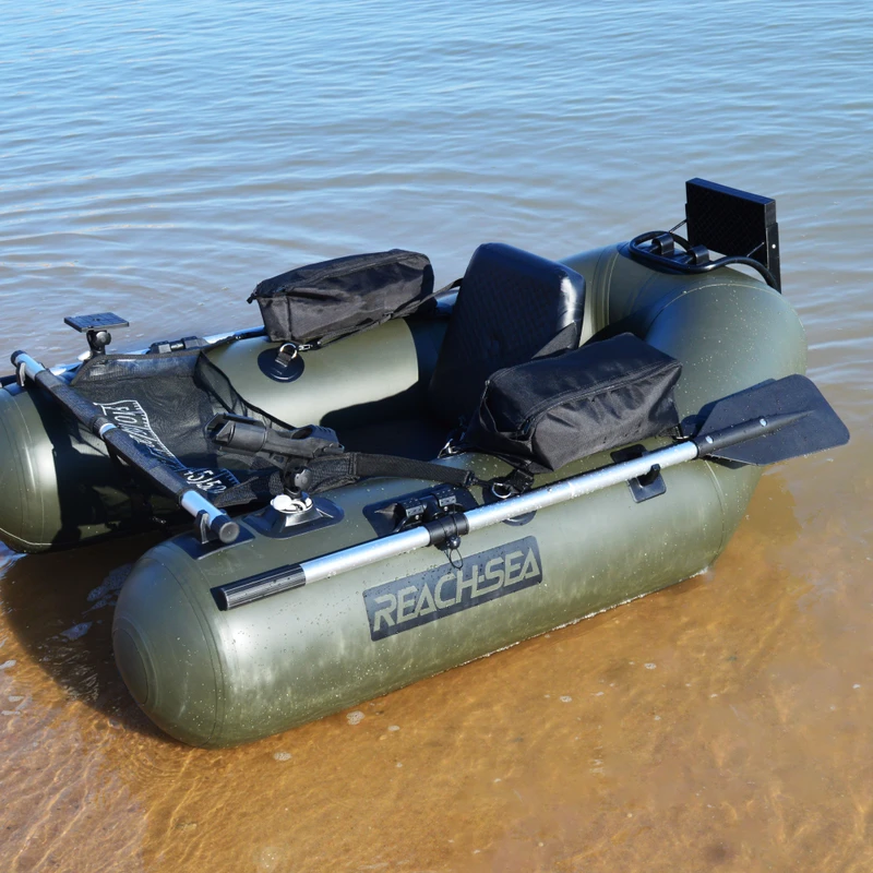Barco Inflável PVC Belly Boat REACH SEA CE para Pesca