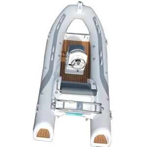 RHIB Fiberglass Hull RIB 390C Inflatable Boat PVC Inflatable RIB Boat With Outboard Motor