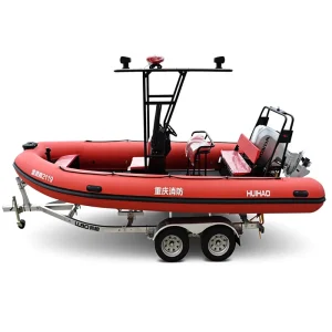 RHIB580 Rib 580 PVC TAIWAN Hypalon France Orca Hypalon Deep v Aluminum Rigid Hull Inflatable Rib Boat