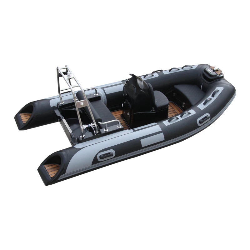 RIB 360C High Speed Inflatable Fiberglass Boat Stable and Durable 6 Persons Capacity for Fishing and Leisure RIB 360