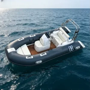 Small RIB boat RIB 390 Hypalon/PVC rigid inflatable boat for surfing, fishing, and boating