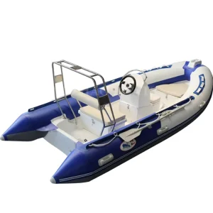 14 Foot Deep-V Fiberglass PVC RIB 430A Fishing Kayak Sport Yacht Suitable for Outdoor Water Activities