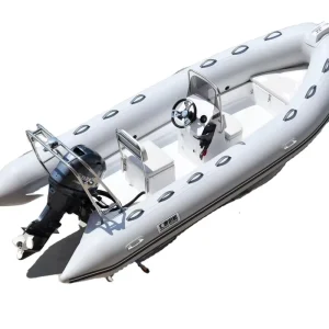 quick sport RIB 480 inflatable hard body fishing boat for one person with integrated air tank ORCA Hypalon 2000-2500 dollars