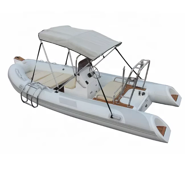 เรือประมงแบบลม RIB 480 ลึก V Hypalon