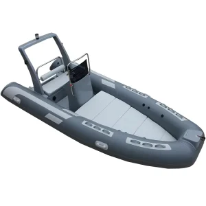 Kayak câu cá Inflatable Rigid RIB-520C Hypalon/PVC cho 10 người, Chứng nhận CE với động cơ Diver 5