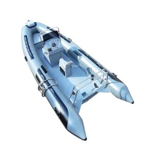 Thuyền cao su RIB520 kiểu vỏ sâu-V bằng sợi thủy tinh với động cơ bên ngoài, được chứng nhận CE