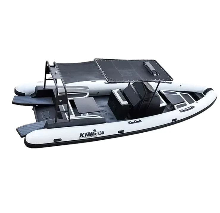 Barco à Vela RIB de Alumínio Tipo 860 de Novo Design, equipado com estruturas de PVC/orca Hypalon de 1,2 mm e motor fora de borda