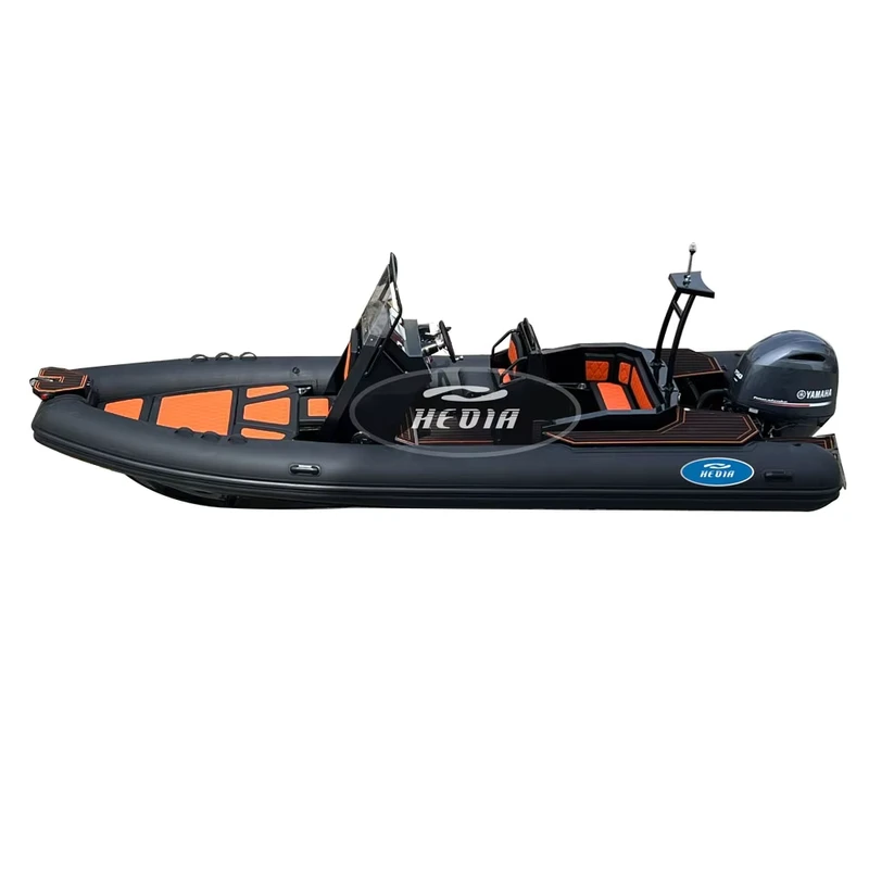 RIB Boot 6m PA650 21FT Aluminium RIB Boot Opblaasbare Vissersboot Reddingsboot