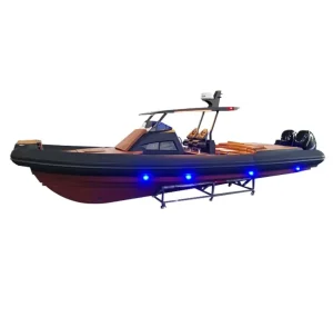 RIB Hypalon Aluminum Rigid Inflatable Boat for Ocean Water