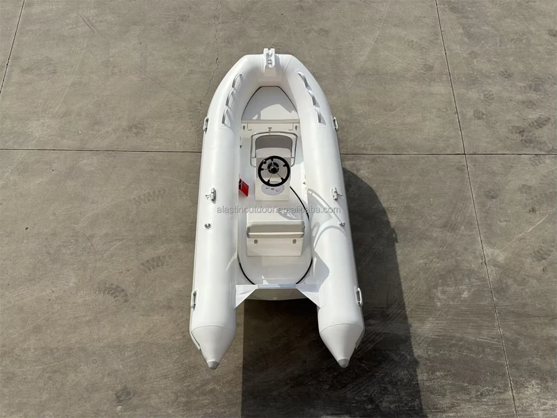 RIB Aufblasbares Gummiboot Aufblasbares Rettungsboot mit Aluminium-Boden