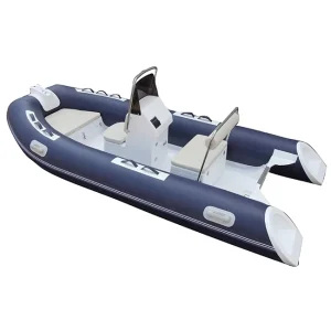 Thuyền đánh cá bằng nhựa PVC/Hypalon RIB390 cứng với sức chứa cho 5 người