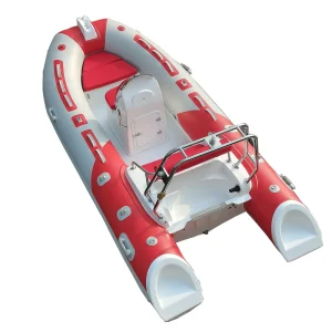 RIB390C Factory Direct Sale 6 People Center Console Inflatable Fiberglass Boat Dinghy Yacht