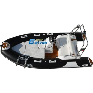 RIB430C PVC/Hypalon-Inflatable Fiberglass Kayak with Ribs