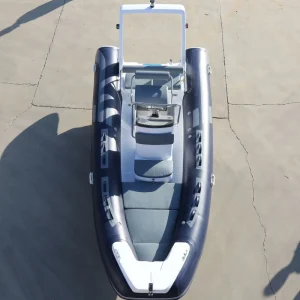 RIB520 Fiberglass Hull Hard Inflatable Boat Chinese Leisure Boat