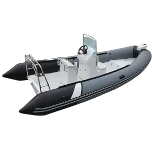 RIB540A Rigid Inflatable Boat 1.2mm PVC Hypalon Hull 12 Person Fishing Leisure