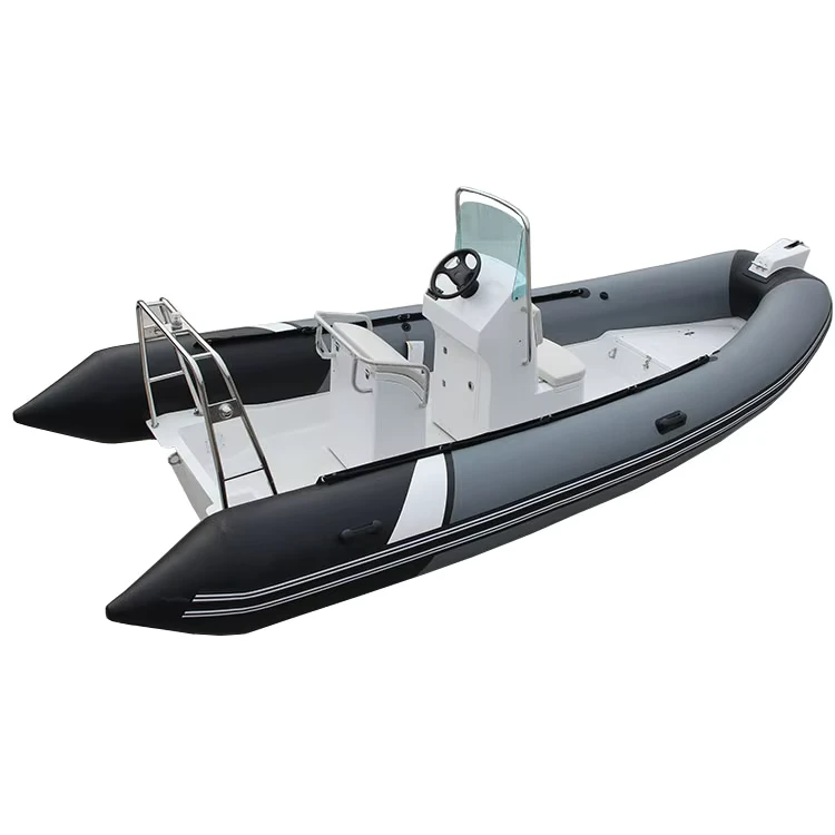 RIB540A 경질 인플레이터블 보트 1.2mm PVC 하이폴론 선체 12인용 낚시 레저