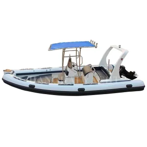 rib680E, the factory sells it directly, and Brig, the air-inflated fibreglass ship, rib, with the lift table, 12 people on board, long-lasting stability.
