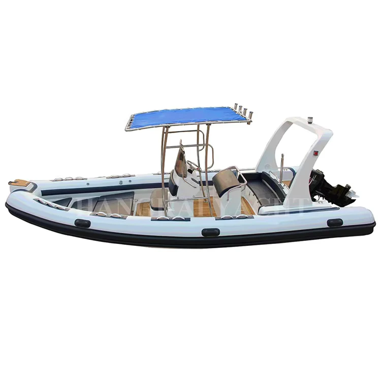rib680E, l'usine le vend directement, et Brig, le bateau en fibre de verre gonflable, rib, avec la table de levage, 12 personnes à bord, stabilité durable.