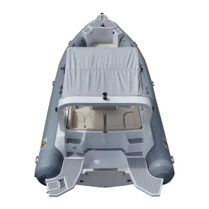 RIB760 Luxury Rigid Hypalon Inflatable Fiberglass Fishing Boat with 300hp Mercury Verado Engine