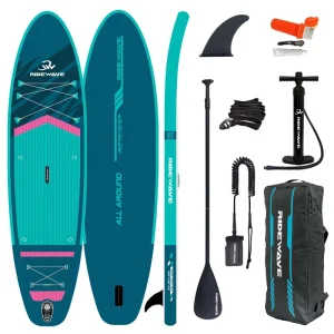 RIDEWAVE 10 6 Inflatable Paddle Board ISUP Sup Board For Surfing Fishing Yoga PVC Drop Stitch Water Sports OEM