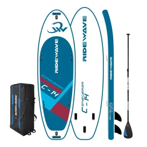 RIDEWAVE Inflatable Stand Up Paddle Board Mega Multitier SUP for Big Teams PVC Material for Paddleboarding