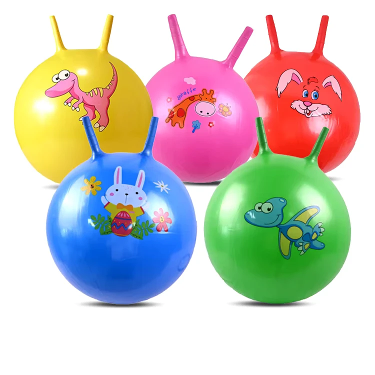 Ready Stock 45-65cm Pvc Ride-on Toys Bouncy Goods Fun Toy