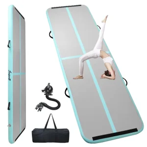 Ready to Ship 3M 5M 6M 8M 10M 12M Inflatable Gym Air Tumble Track Tumbling Mat Home Airtrack for Gymnastics