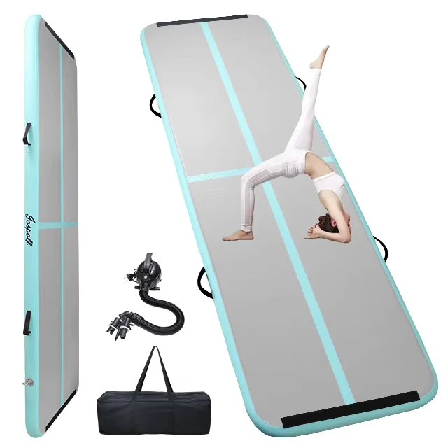 Sẵn sàng giao hàng Bạt thể dục phao 3M 5M 6M 8M 10M 12M, thảm lăn không khí cho thể dục