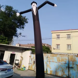 Boneco Inflável de Publicidade para Eventos Imobiliários, Dançarino de Ar, Puppet Oxford com Ventoinha
