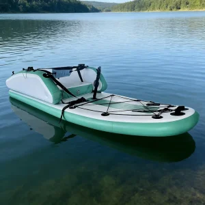 Piattaforma gonfiabile per pesca SUP, barca gonfiabile per pesca in tessuto Drop Stitch