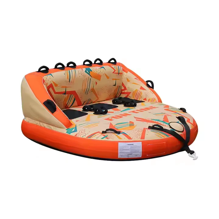 Recreational Water Sports aufblasbarer Zugschlauch, 3-Personen-Zugschlauch, aufblasbares Boot zum Ziehen