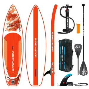 Reinforced PVC Inflatable Stand up Paddle Board 10’8″ Allround ISUP Surfboard Non Slip Deck OEM Paddleboard SUP