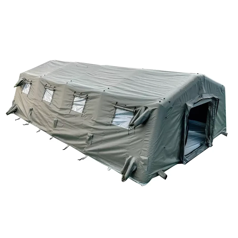 Tenda de Alívio, Inflável, PVC, Abrigo de Indústria, Tendas Infláveis para Eventos de Alívio de Desastres