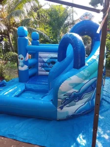 Removable Bouncy Castle with Slide for Kids and Adults Commercial Inflatable Bouncer Customized Size CN GUA