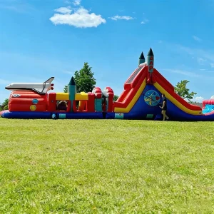Rental Business Inflatable Castle and Bouncy Castle Pro Package With Slide Blower Repair Kit for Event Companies