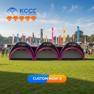 Replaceable Inflatable Structure Commercial Branding Promotion Modular Design Airdome Inflatable Marquee Tent for Events