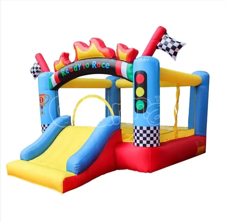 Kastil Lompat Inflatable untuk Rumah Tinggal Bouncer Nylon Inflatable