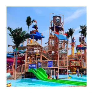 Attraction de parcs aquatiques d'hôtel, parc de loisirs aquatiques pour enfants et adultes