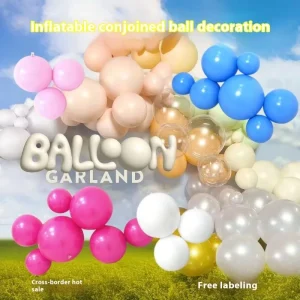 Reusable PVC Inflatable Balloons for Party Decorations Colorful Wedding Birthday Activities Balloon Decor Supplies