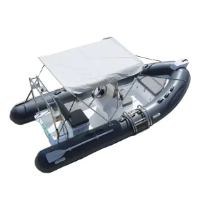 China RIB 430 inflatable boat yacht for bidding RIB boat with inflatable motor rubber boat