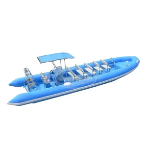 Rib 960 Boat 9.6m Luxury Rigid Hull Inflatable Boat Large Tourist Boat