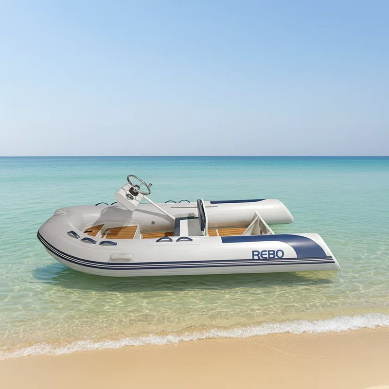 Rib330 11ft hoge snelheid aluminium romp rib boten Hypalon PVC opblaasbare rubberen dinghy