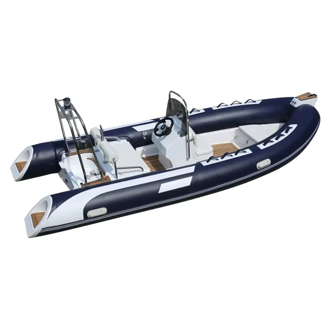 Rib480 Orca Hypalon PVC Hochgeschwindigkeits-Fiberglas-Rumpf FRP Rib aufblasbare Boote