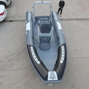 RIB 680 Hypalon PVC fiberglass RIB opblaasbare boot visboot