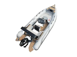 Rib700 Light Grey 7.0 Meters 23 Feet Inflatable Sport Fishing Rib Boat Family Leisure Water Boat