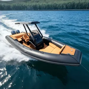 Rib990 Boat 9.9m Luxury Rigid Hull Rib Inflatable Boat Island Tour Large Inflatable Boat for Adventures