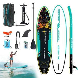 Ridewave Fishing SUP dengan Kursi, Kayak CE, Papan Dayung Stand Up yang Tahan Lama